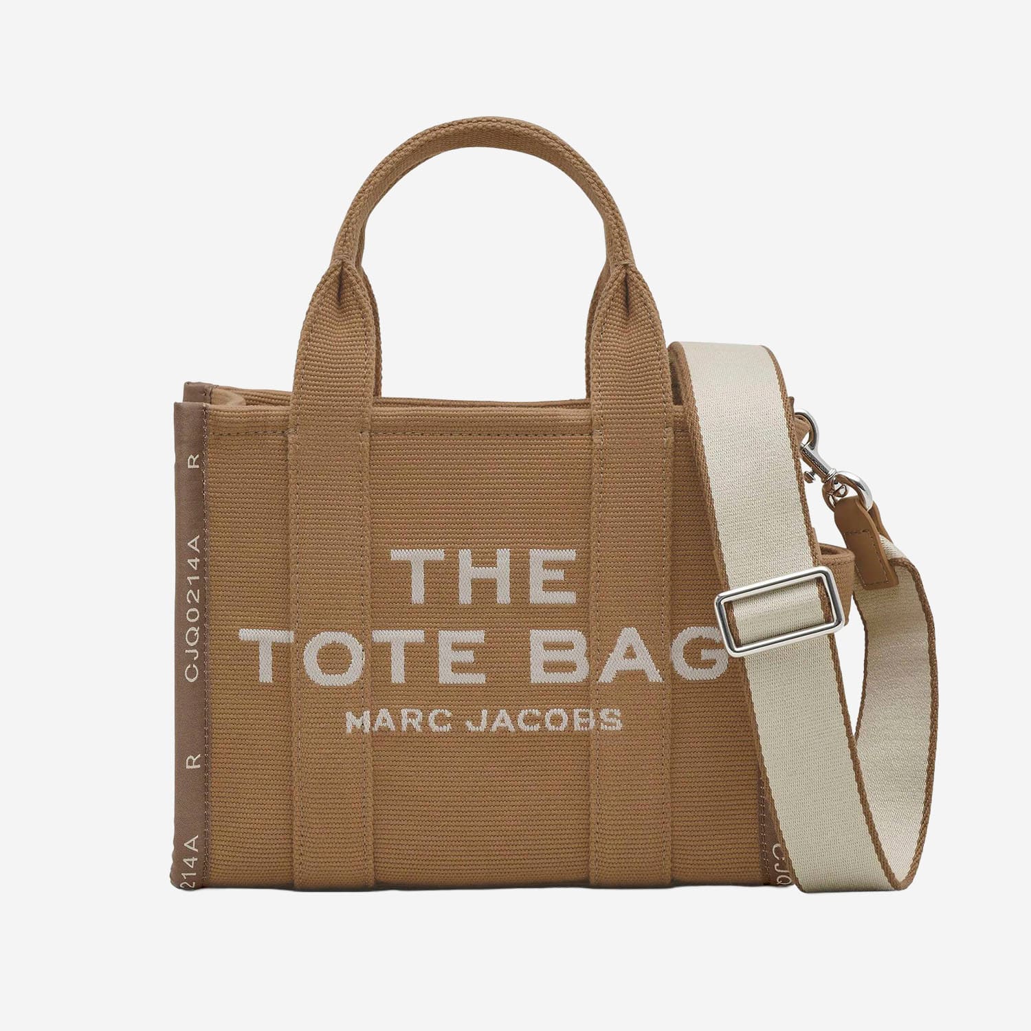 Marc Jacobs The Jacquard Mini Tote Bag In Sand