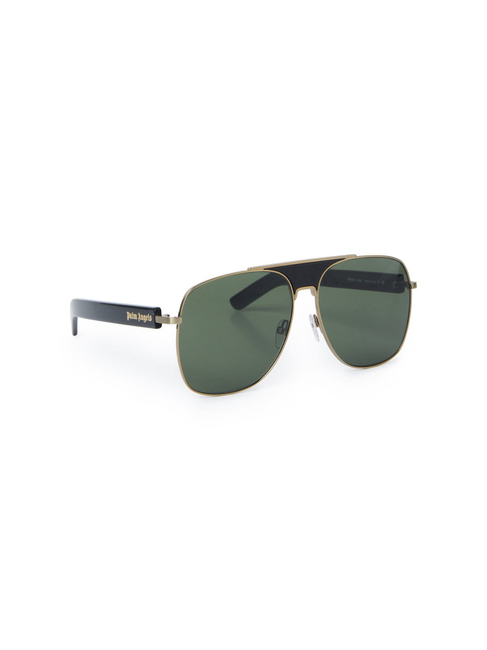 Shop Palm Angels Bay - Gold Sunglasses