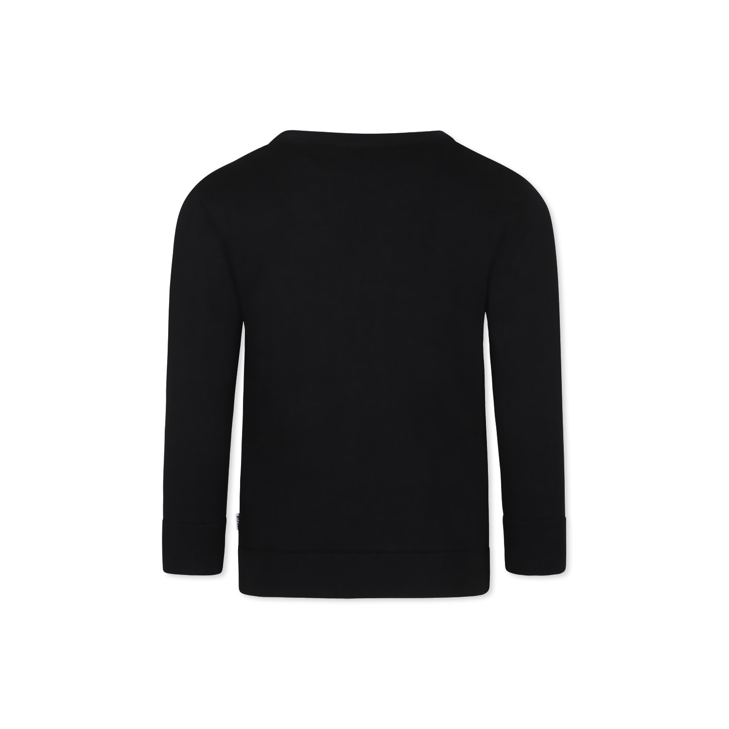 Hugo Boss Black Sweater For Boy With Logo In Black