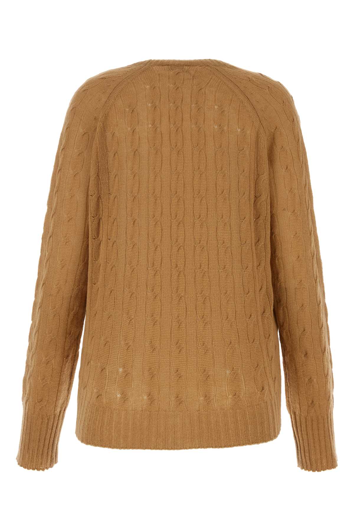 Shop Etro Camel Cashmere Sweater In Beige