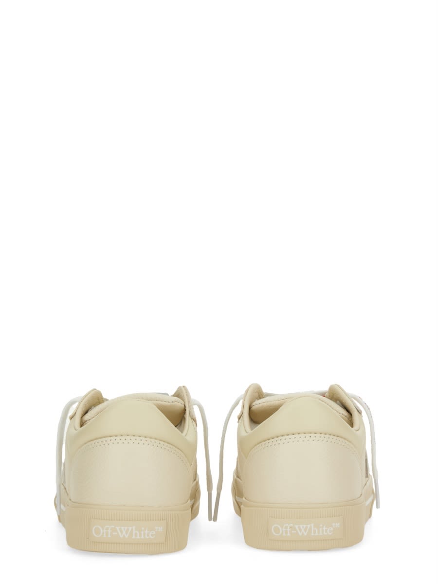 Off-white "low Vulcanized" Sneaker In Nude