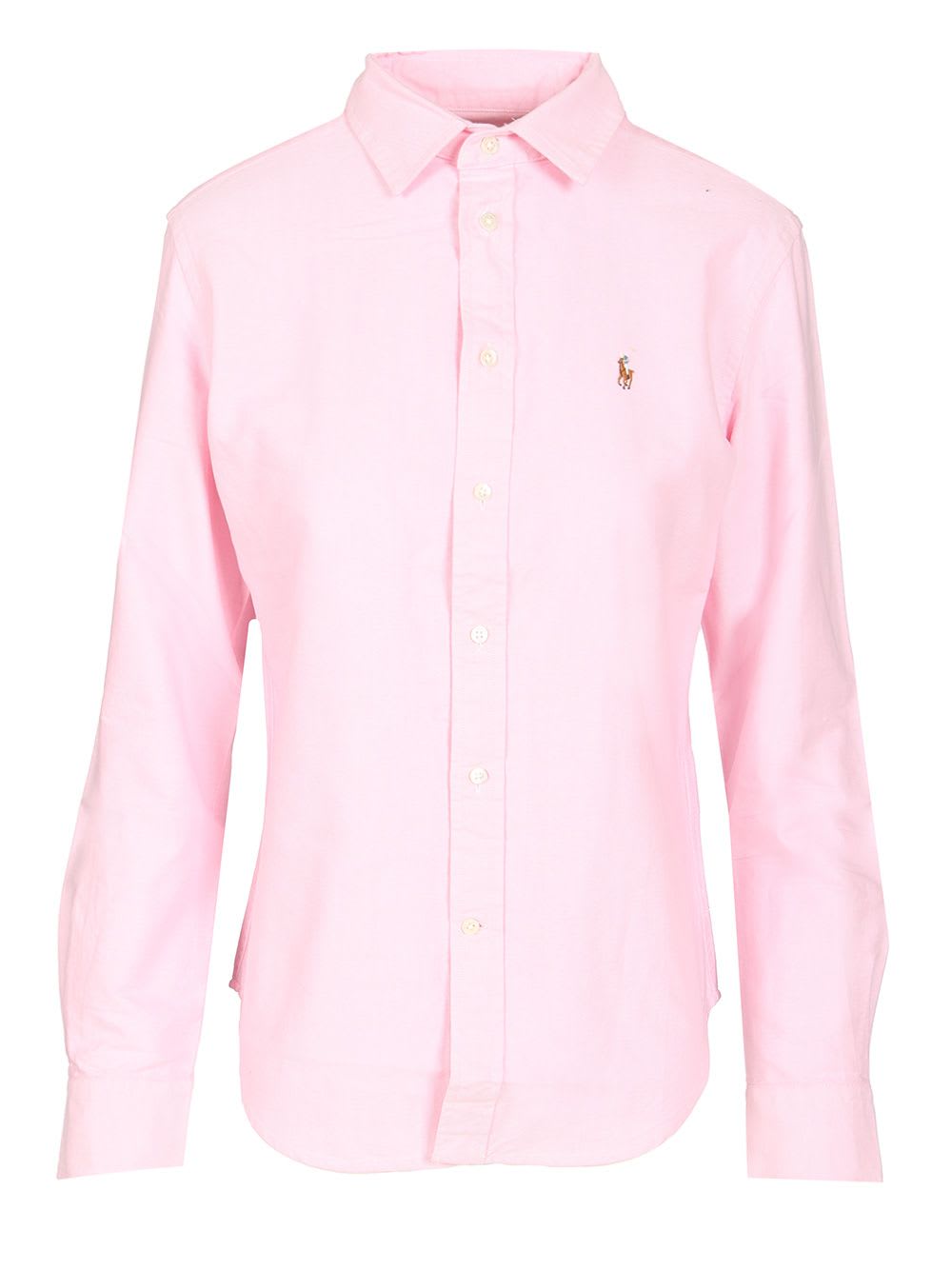 Ralph Lauren Oxford Shirt In Pink