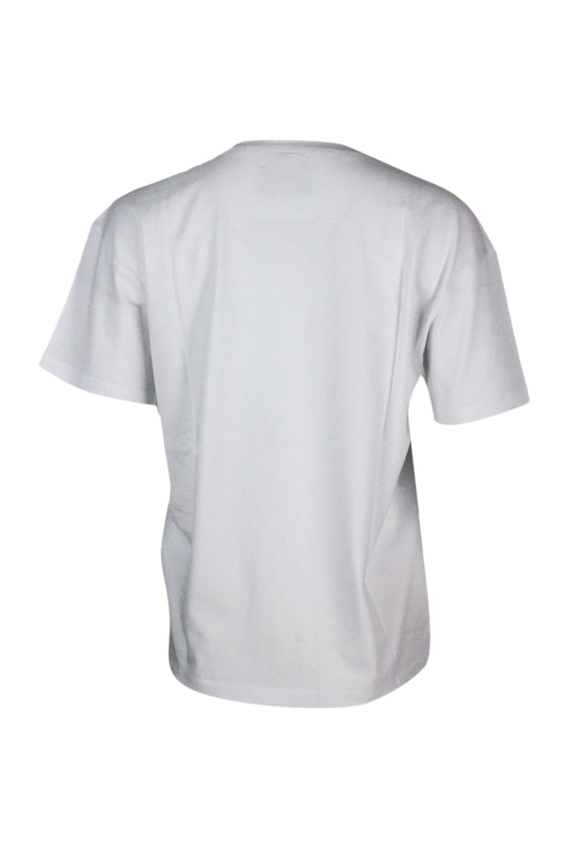 Shop Ermanno Scervino T-shirt In White