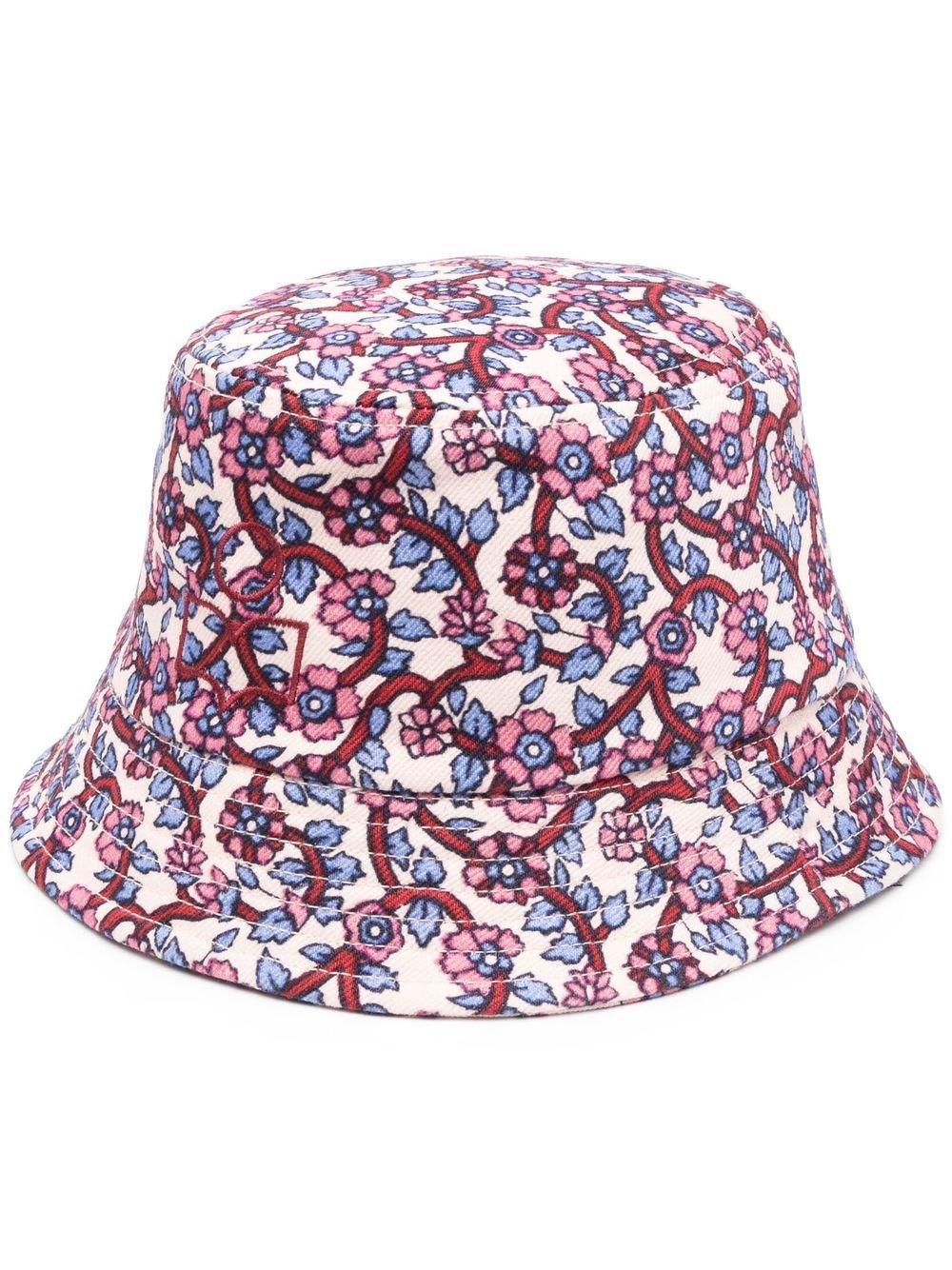 Shop Isabel Marant Floral Printed Bucket Hat In Multiple Colors