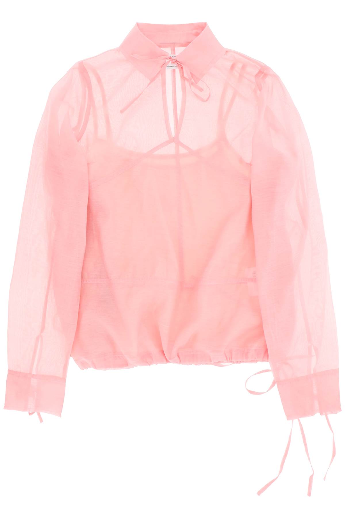 Shop Saks Potts Bailey Blouse In Crystal Pink (pink)