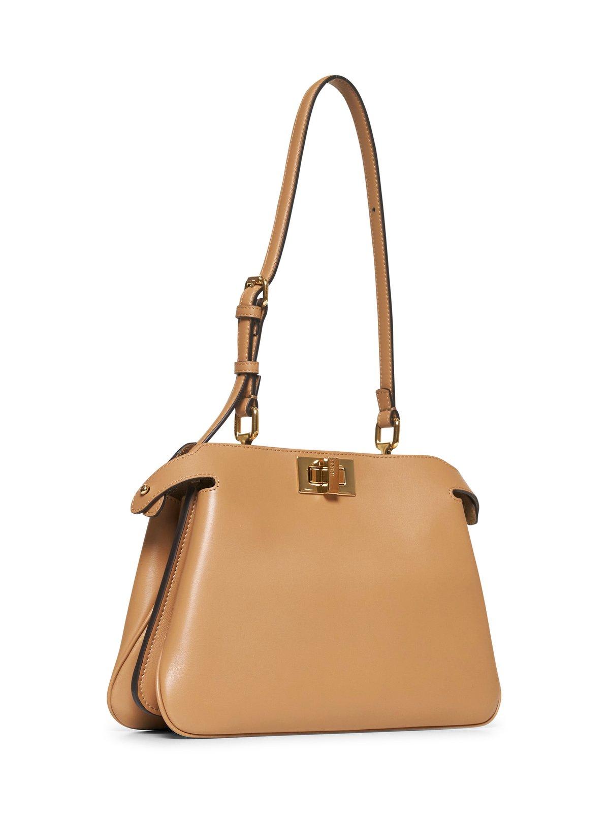 Fendi Women's Peekaboo Shoulder Bag In Neutral