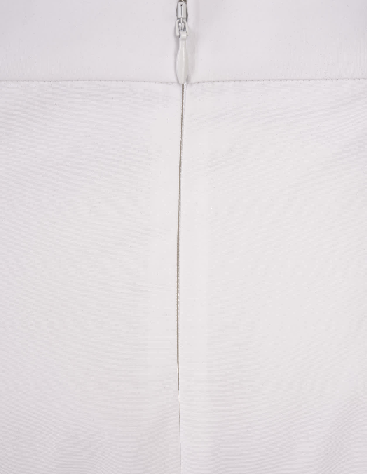 Shop Alexander Mcqueen White Flared Asymmetric Midi Skirt