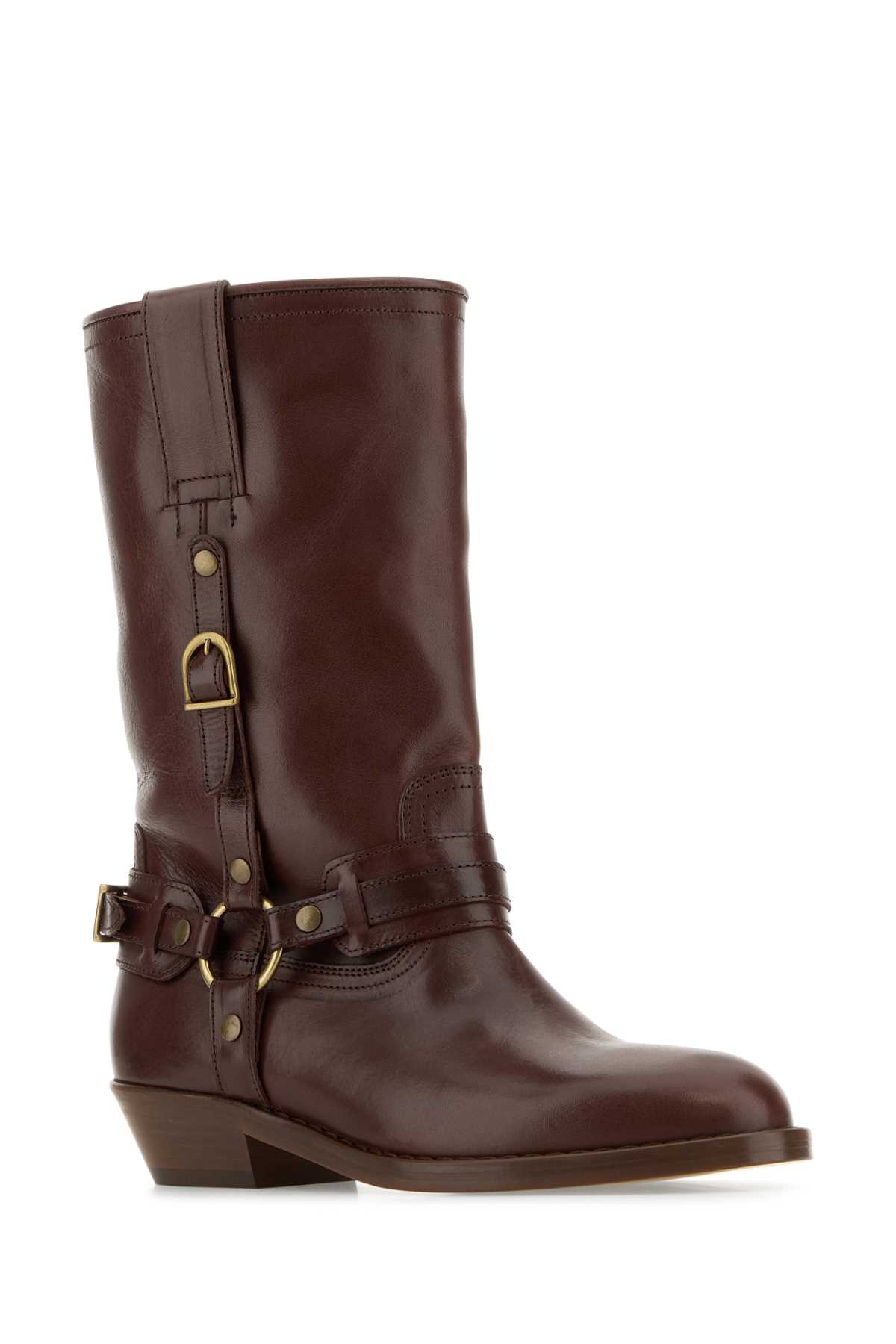 Isabel Marant Brown Heiko Mid-calf Boots In Brown