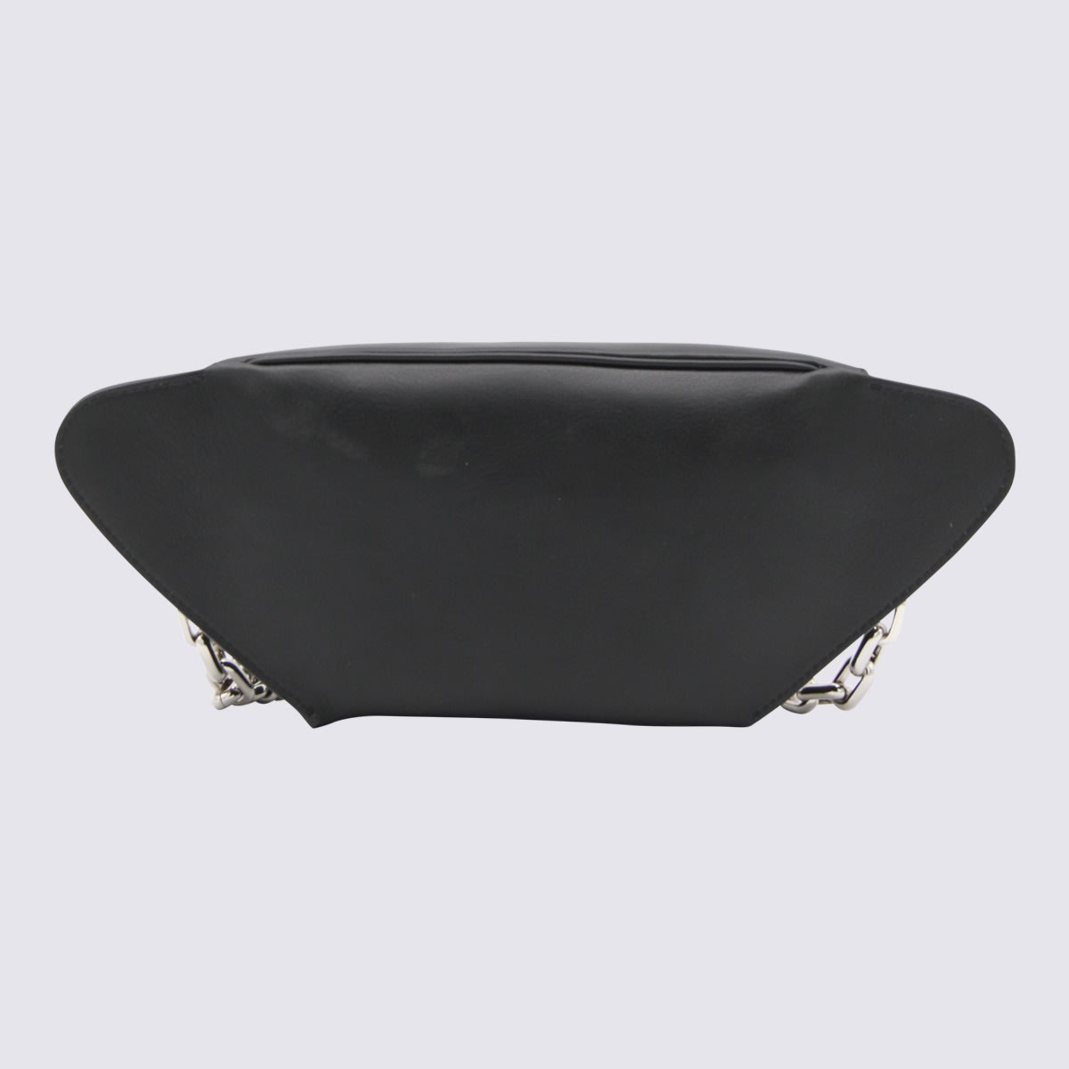 Shop Alexander Mcqueen Black Leather Belt Bag