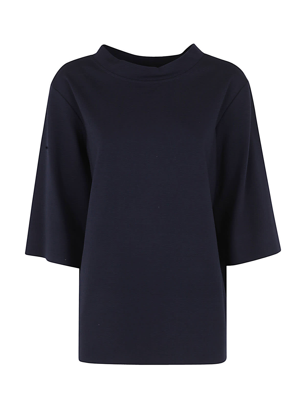 Liviana Conti Blouse With Medium-lenght Sleeves In Night