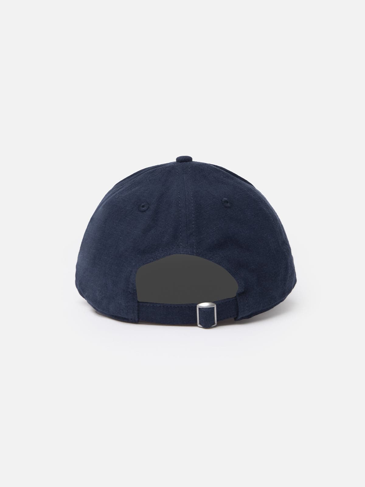Mc2 Saint Barth Linen Embroidered Ball Cap Catcher In Blue