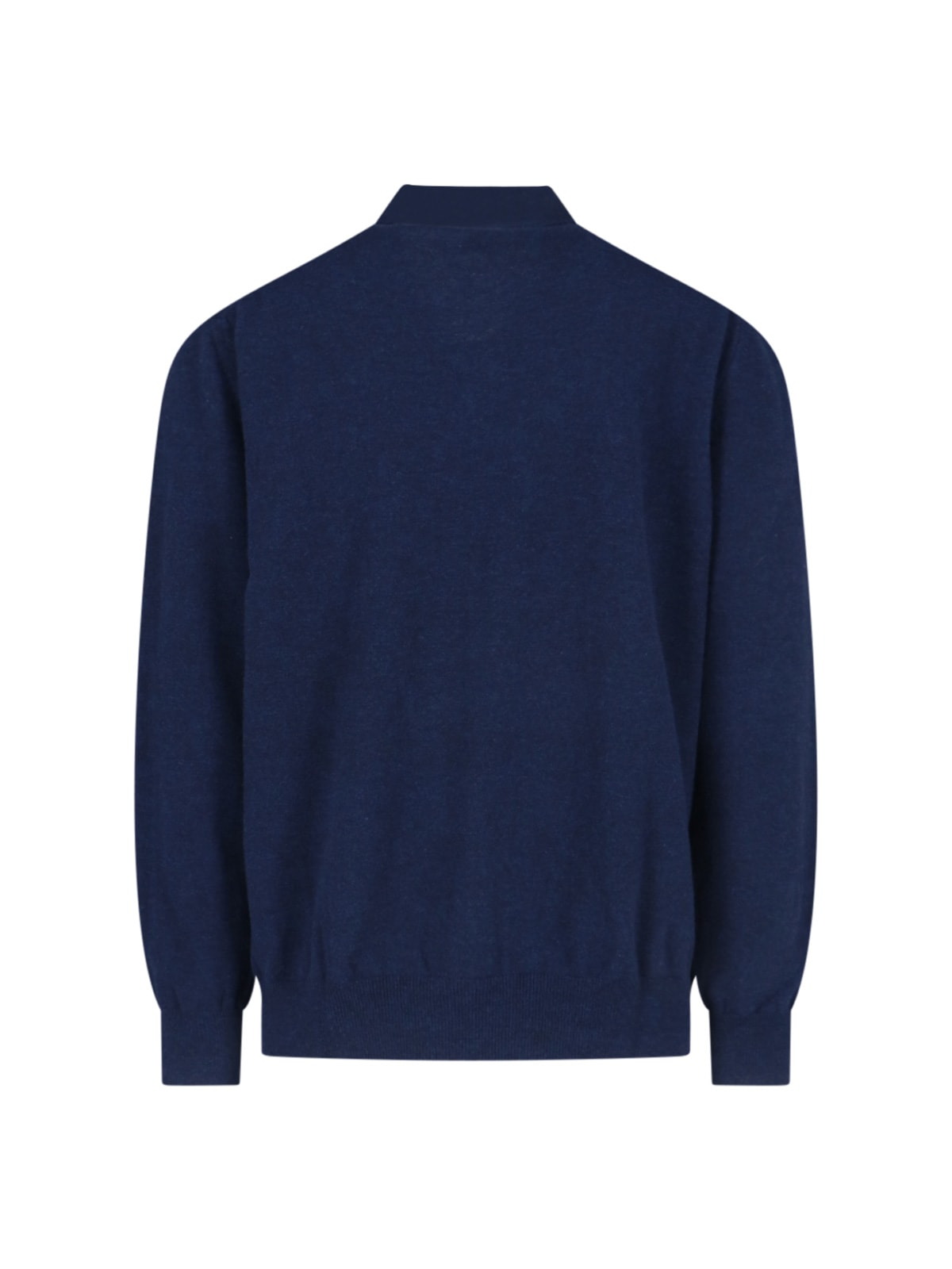 Shop Comme Des Garçons V-neck Cardigan In Blue