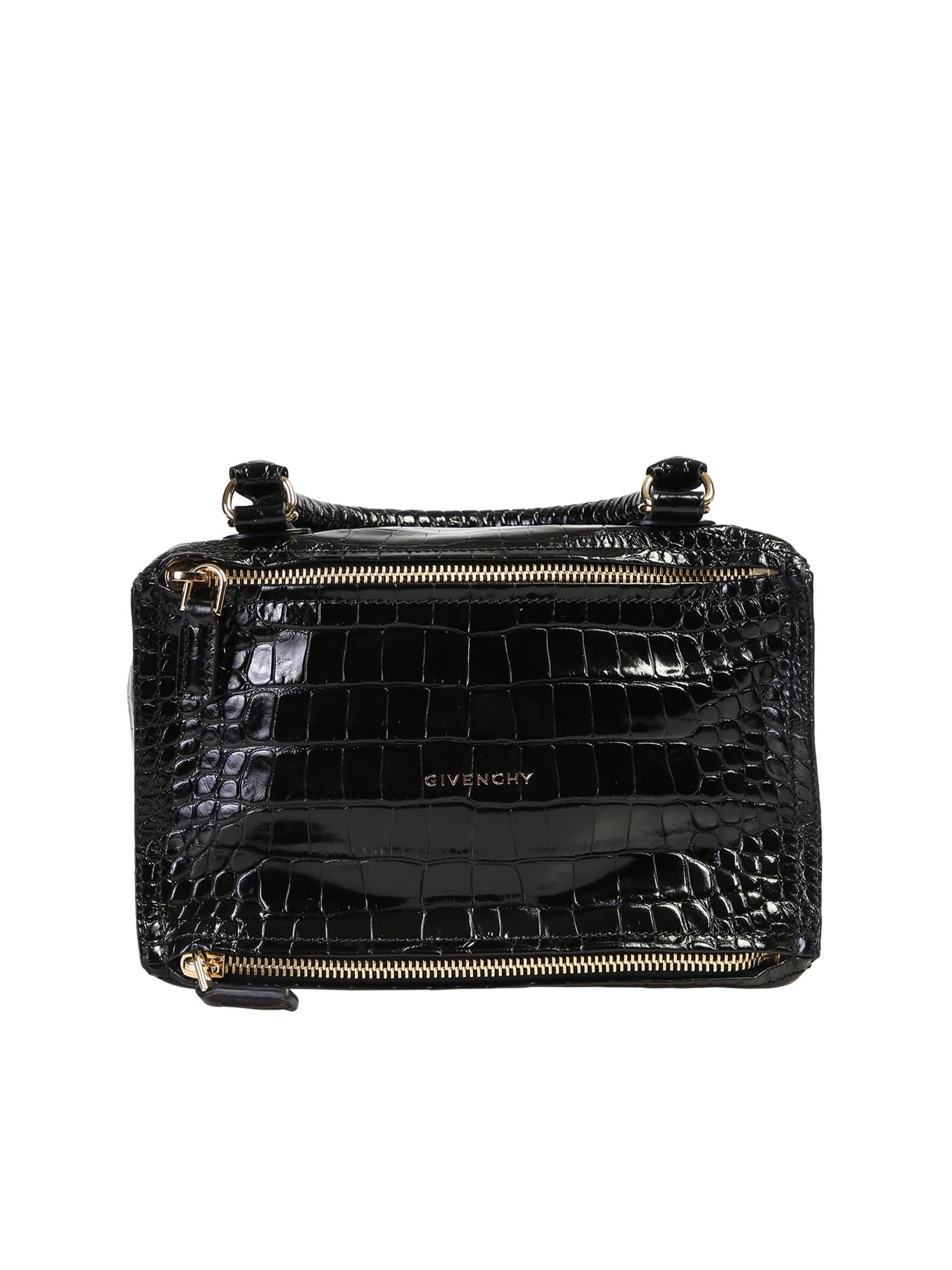 crocodile print bag