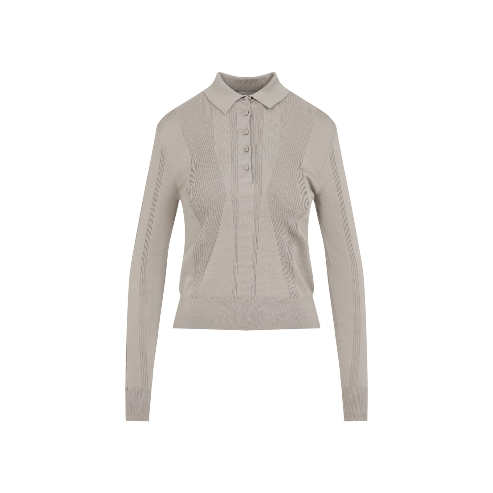 Dries Van Noten Polo In Light Grey