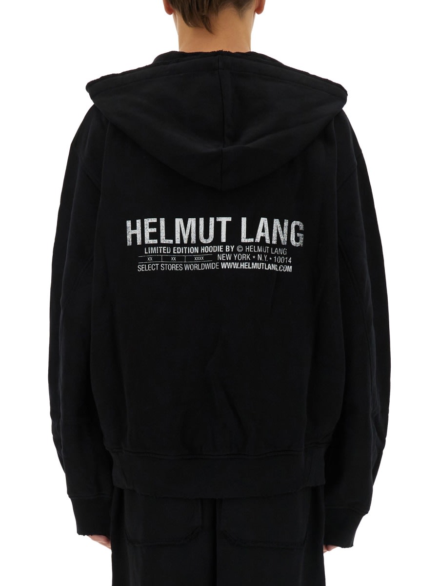 HELMUT LANG SWEATSHIRT WITH LOGO 