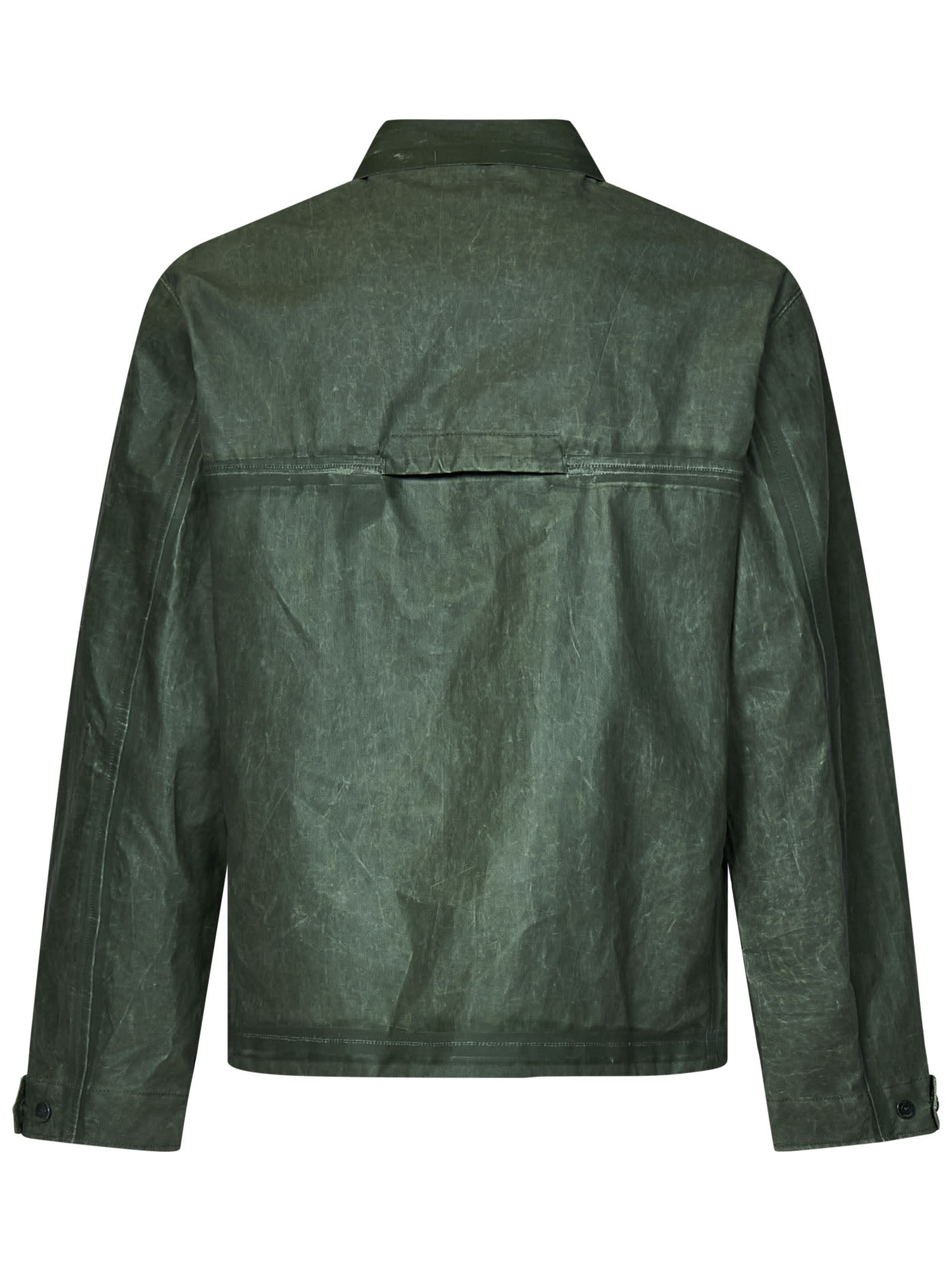 Shop C.p. Company Jacket In Duck Green