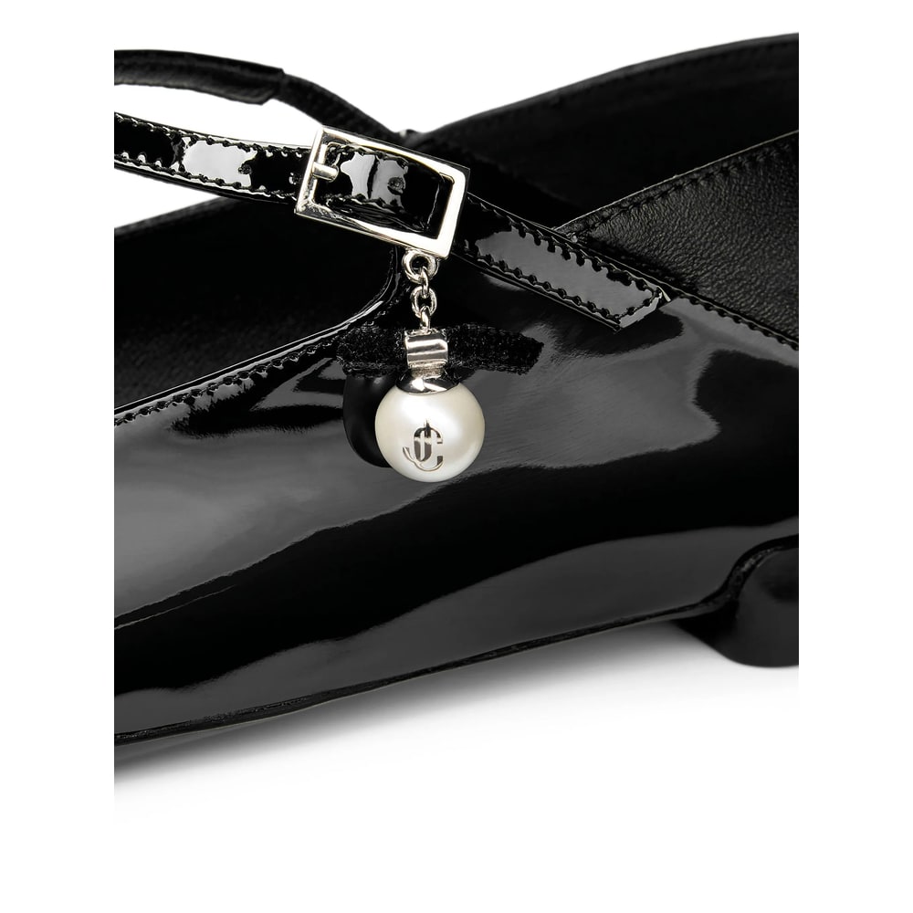 Jimmy Choo Eleri Ballerina In Black