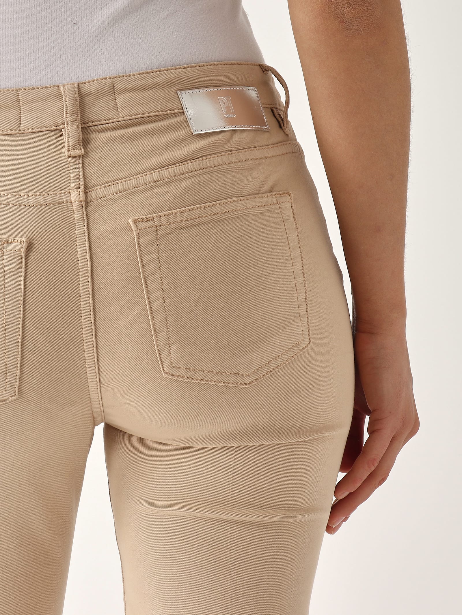 Pt Torino Kim Jeans In Sabbia
