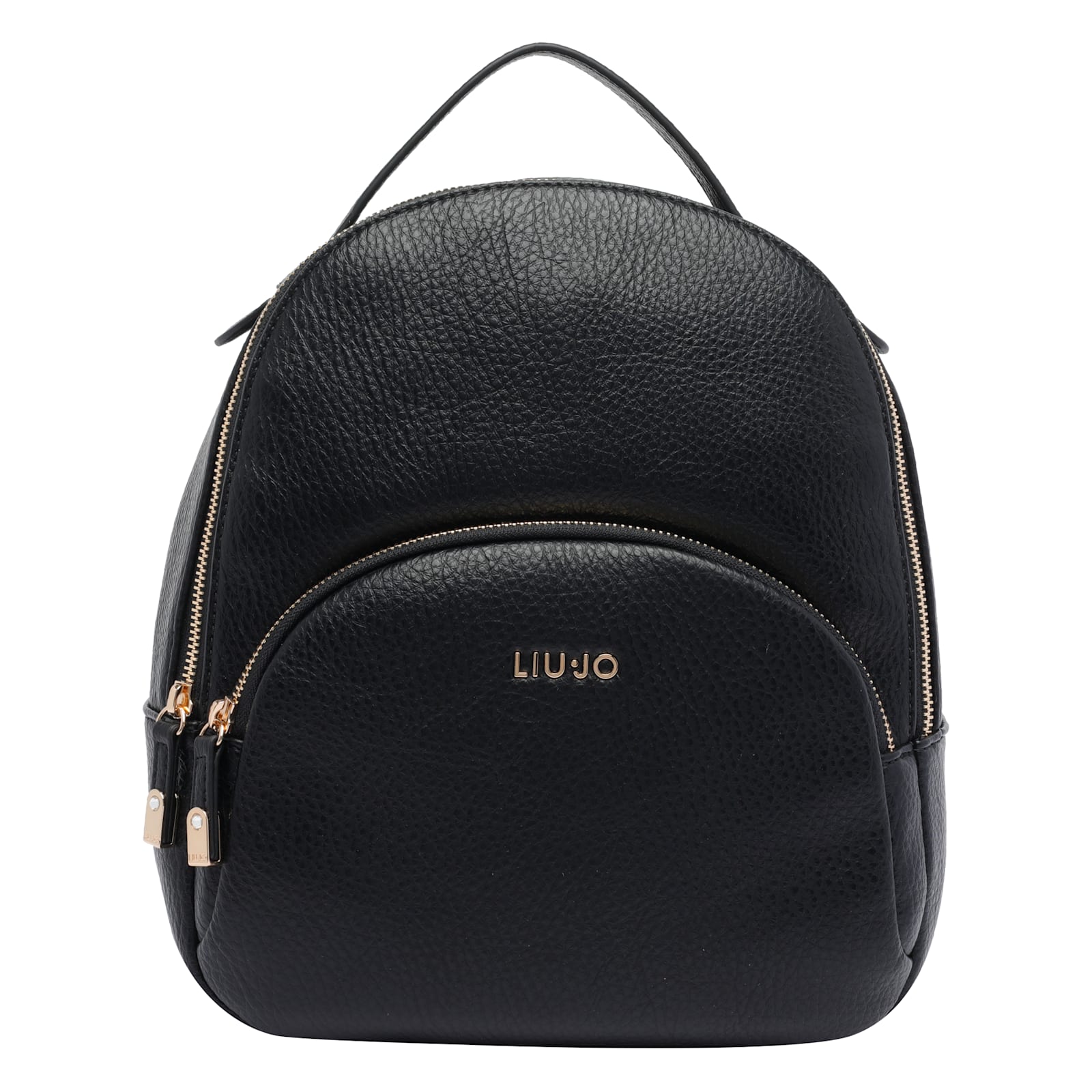Liu •jo Logo Backpack In Black