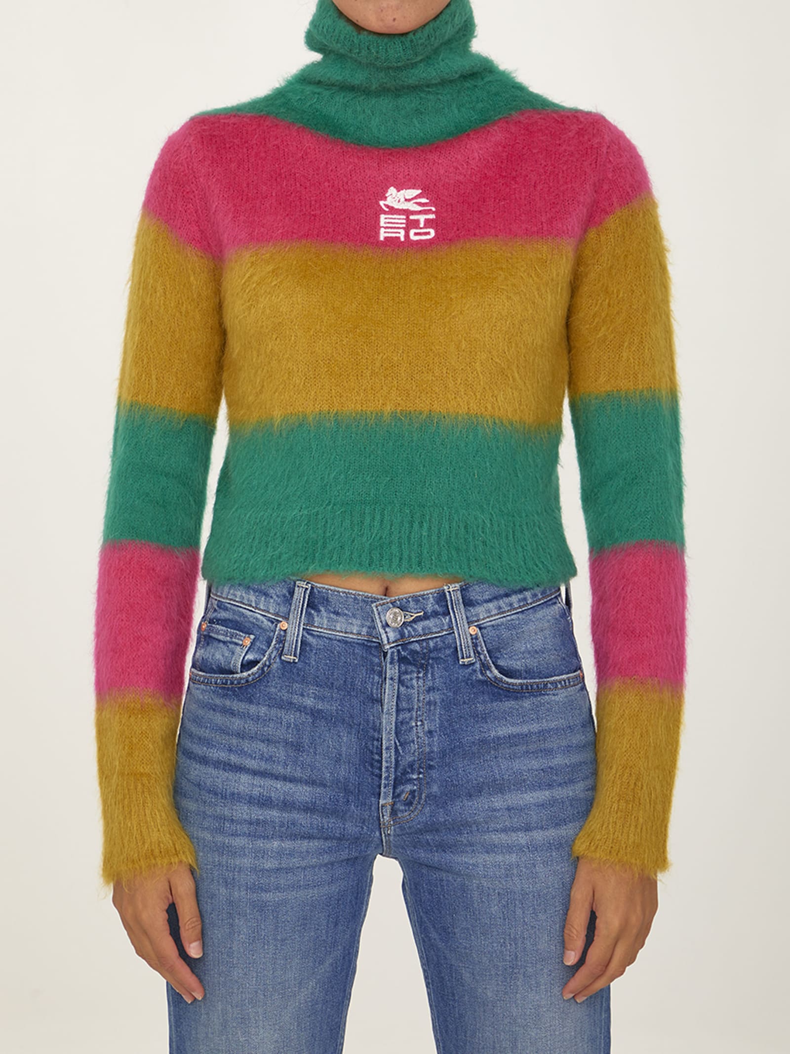Etro Multicolor Striped Sweater