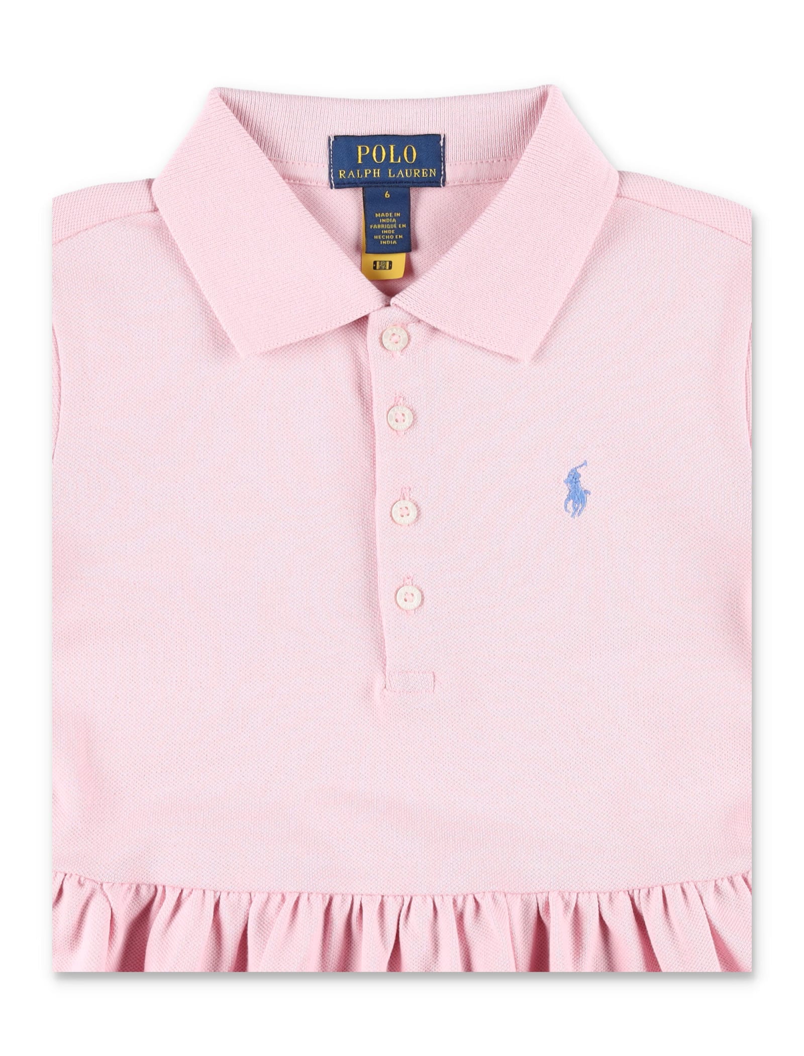 Shop Polo Ralph Lauren Polo Dress In Rosa