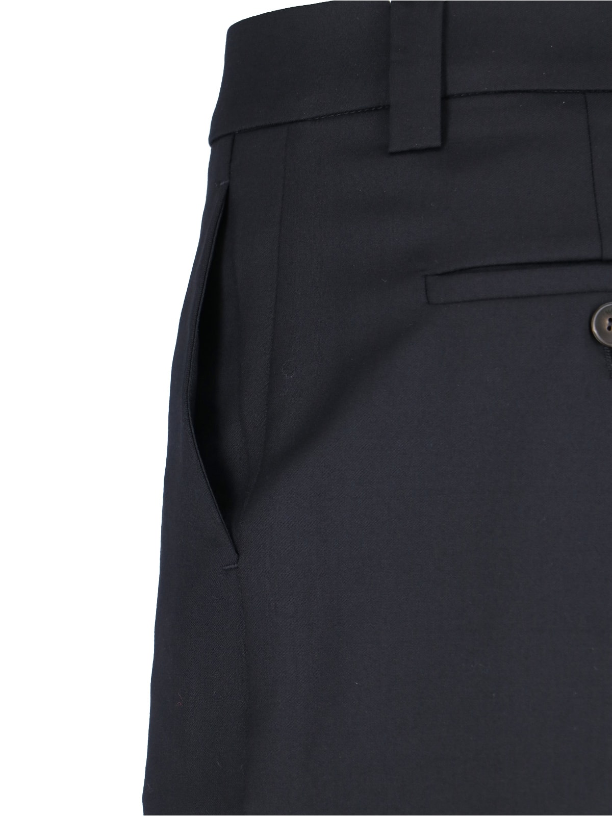 Shop Incotex Straight Wool Pants