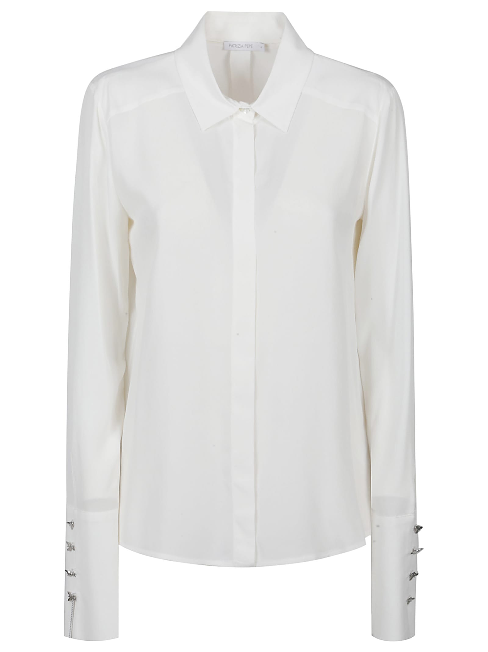 Shop Patrizia Pepe Long Sleeve Shirt
