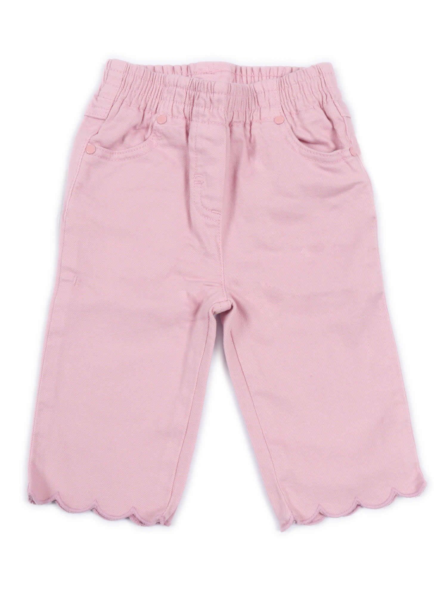 Stella Mccartney Cotton Pants In Pink