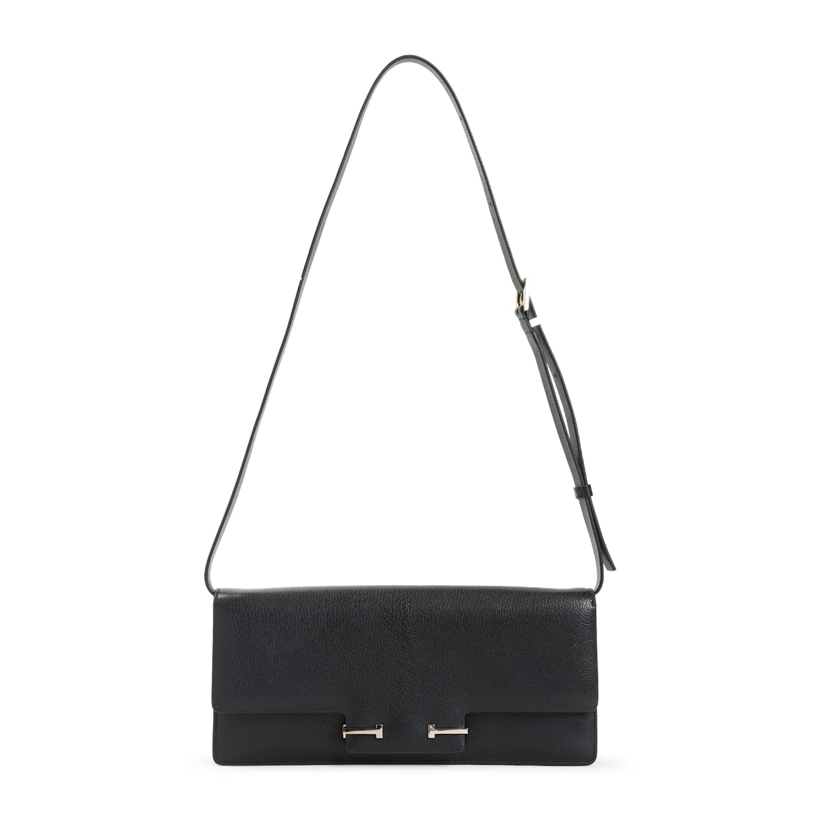 Tom Ford Black Aube East West Shoulder Bag In Black