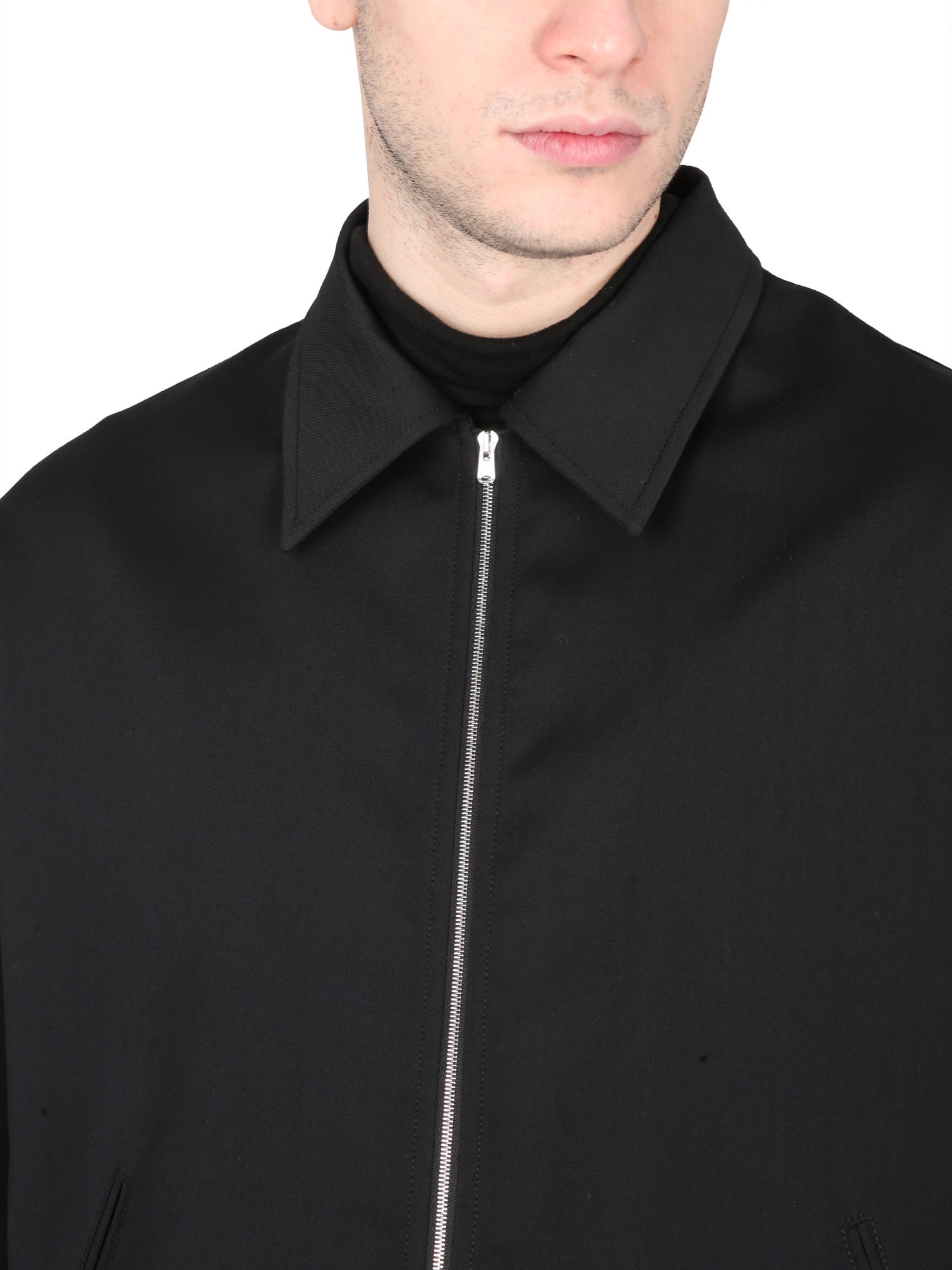 Our Legacy Jacket With Collar In Black