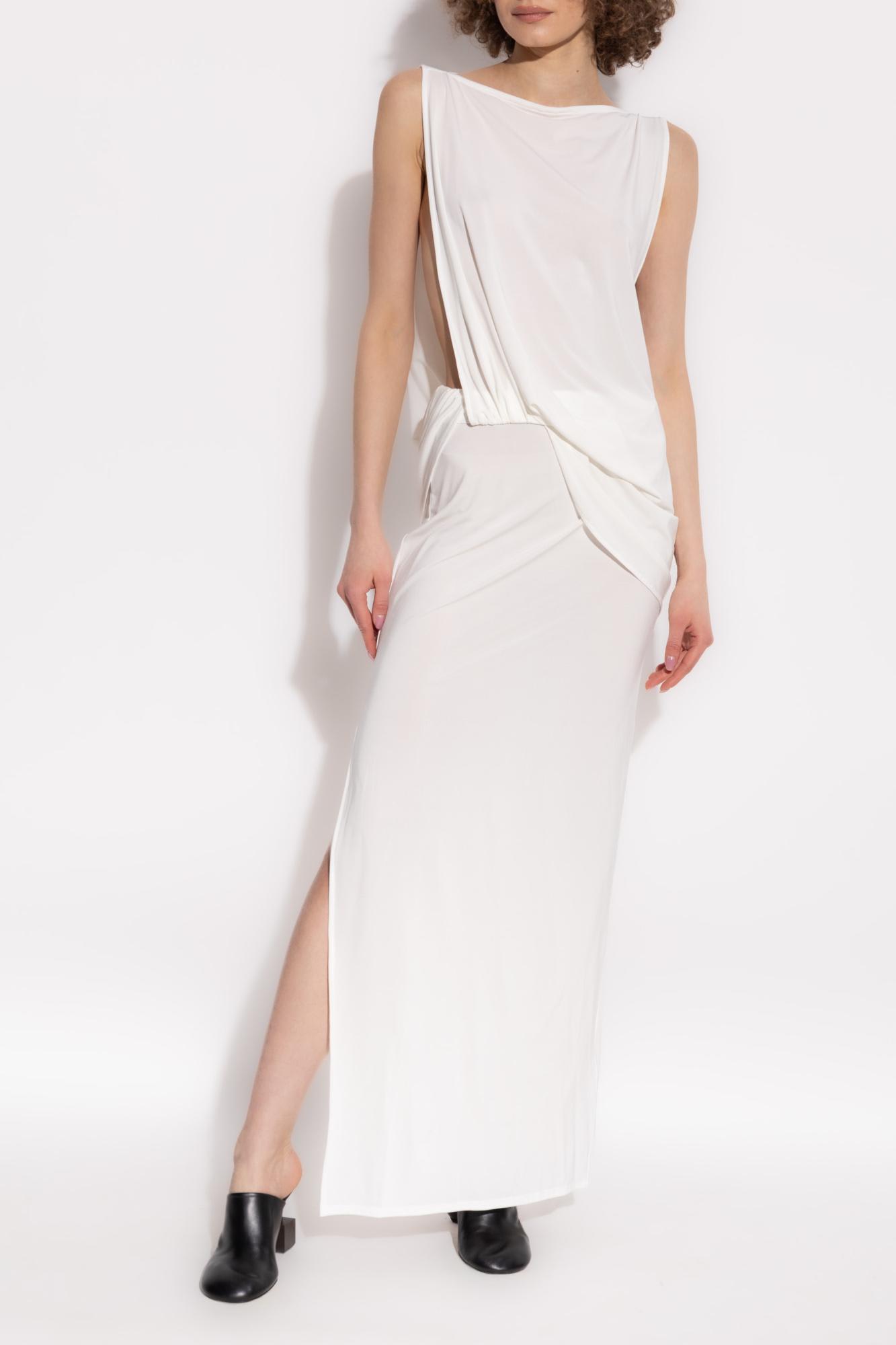 Jacquemus Sleeveless Dress In White