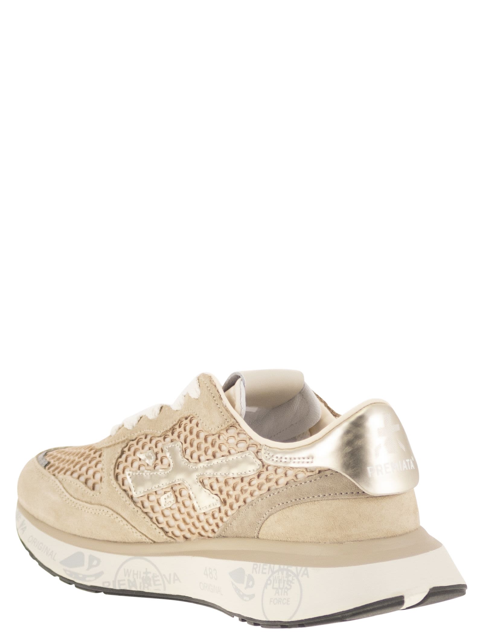 Premiata Lauryn 7486 - Sneakers In Nude