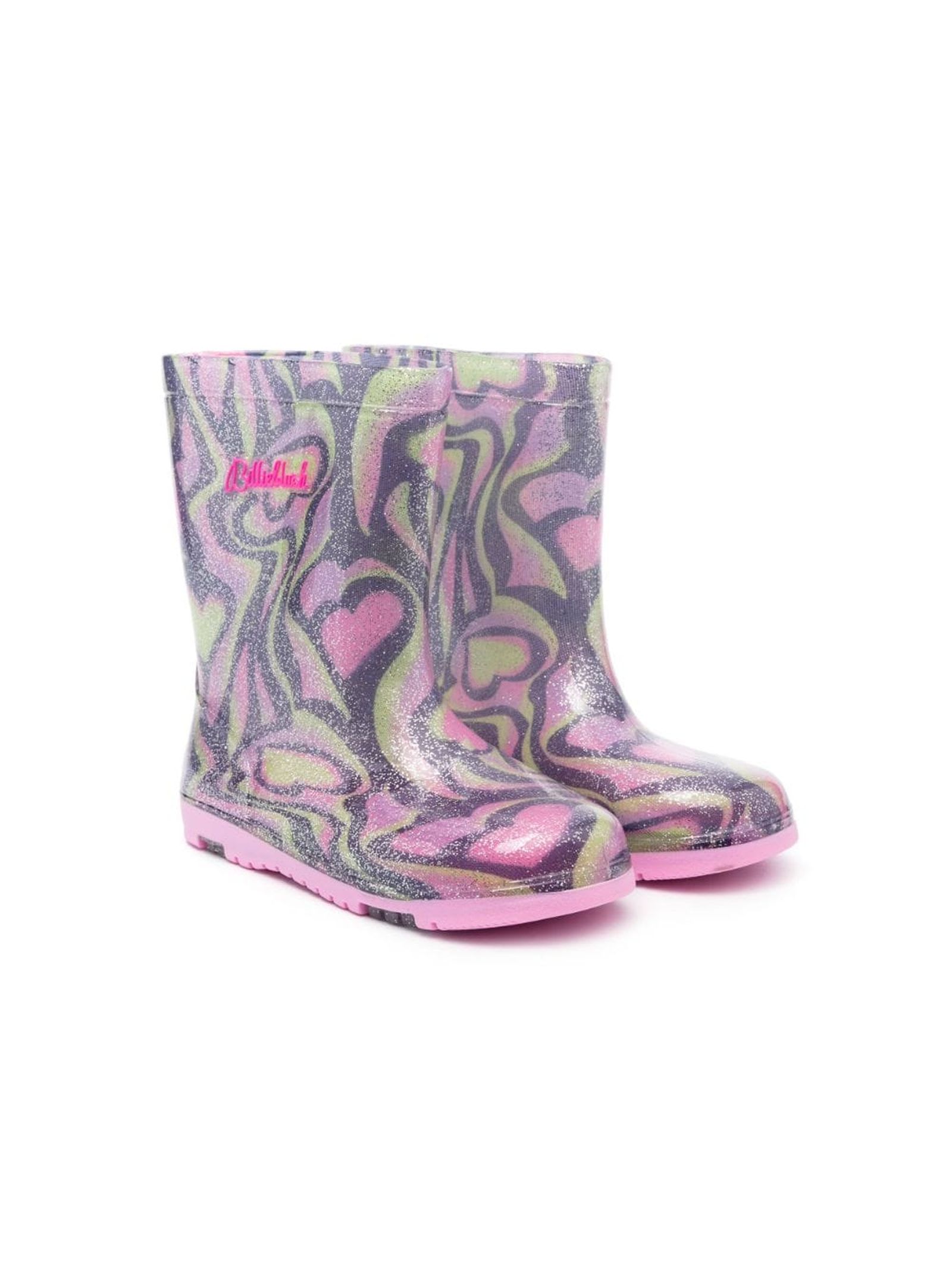 Billieblush Multicolor Rain Boots For Girl In Multicolor