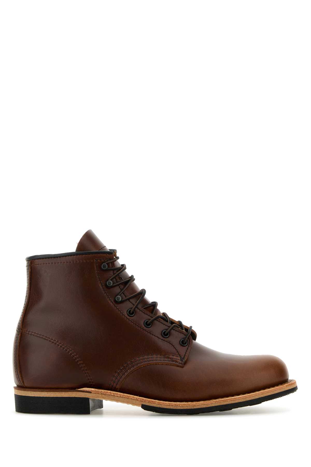 Shop Red Wing Caramel Leather Ankle Boots In Cigarexcalibur