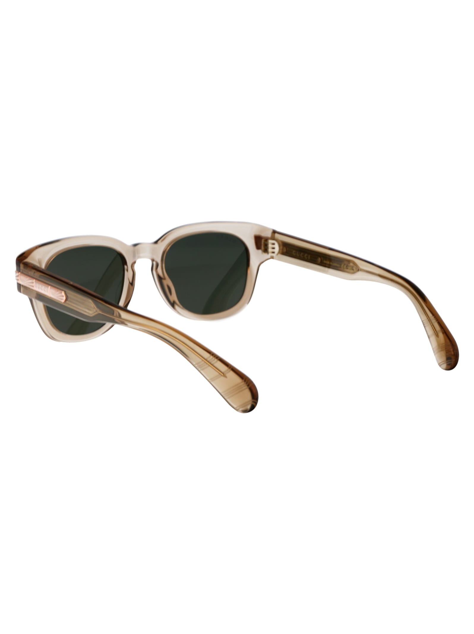 Shop Gucci Gg1518s Sunglasses In 004 Brown Brown Grey
