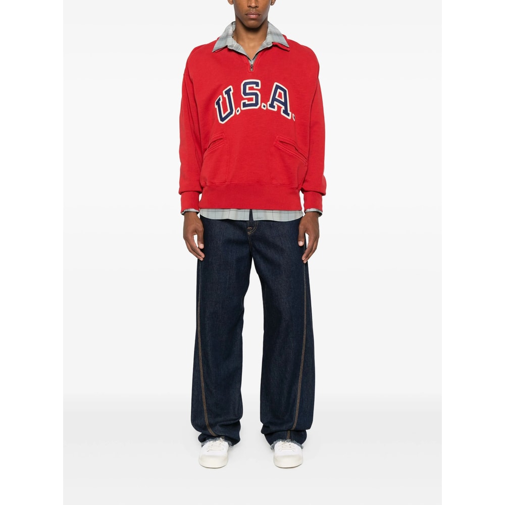 Ralph Lauren Sweatshirt In Red