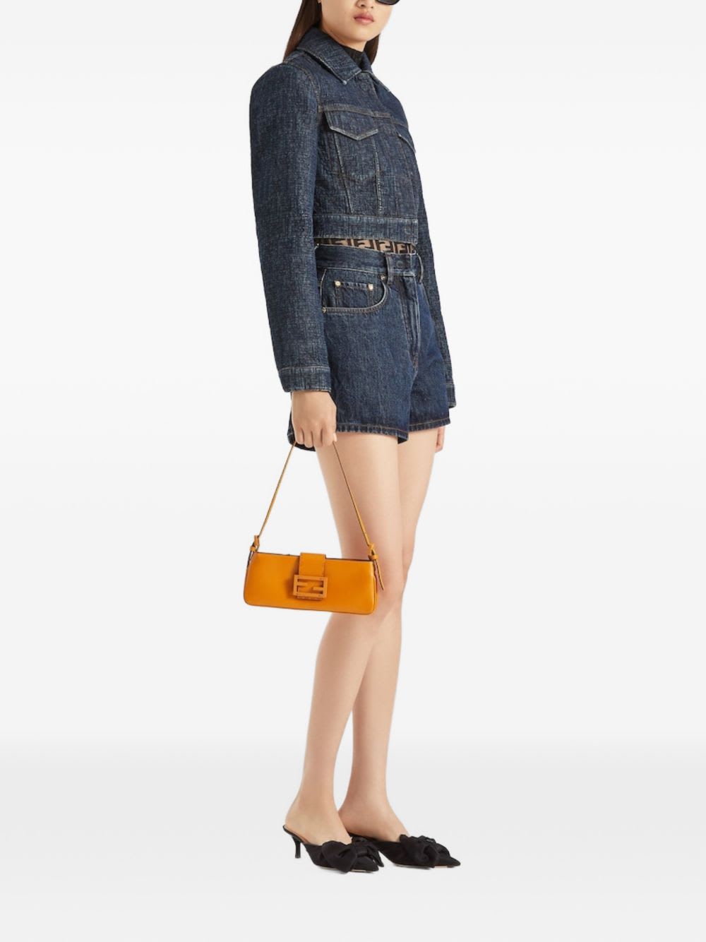 Fendi Brunello Cucinelli Striped Cotton T-shirt In Blue