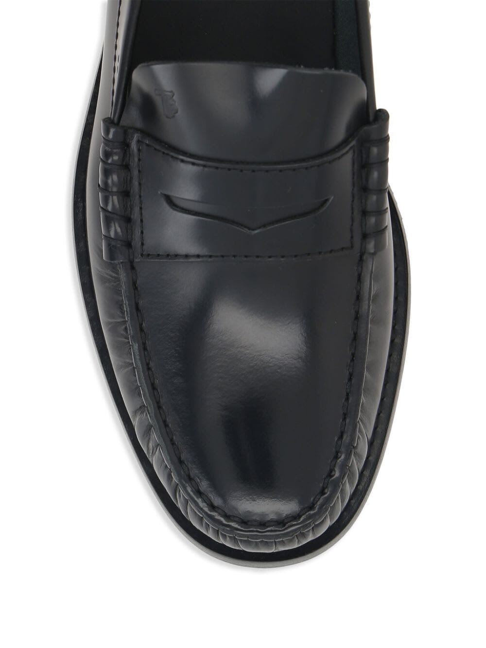 Shop Tod's Loafers In Black