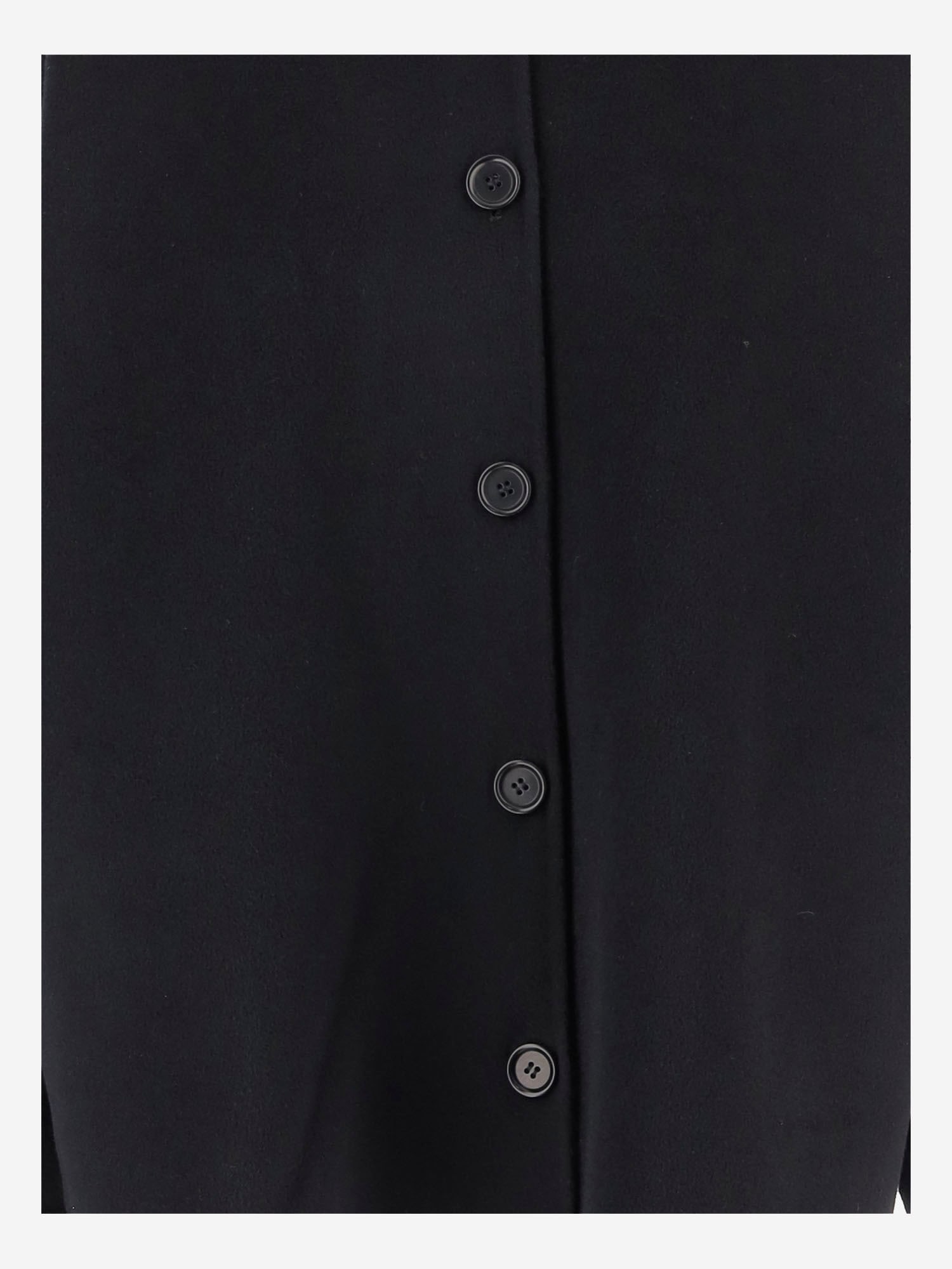 Aspesi Buttoned Shirt Jacket In Blue