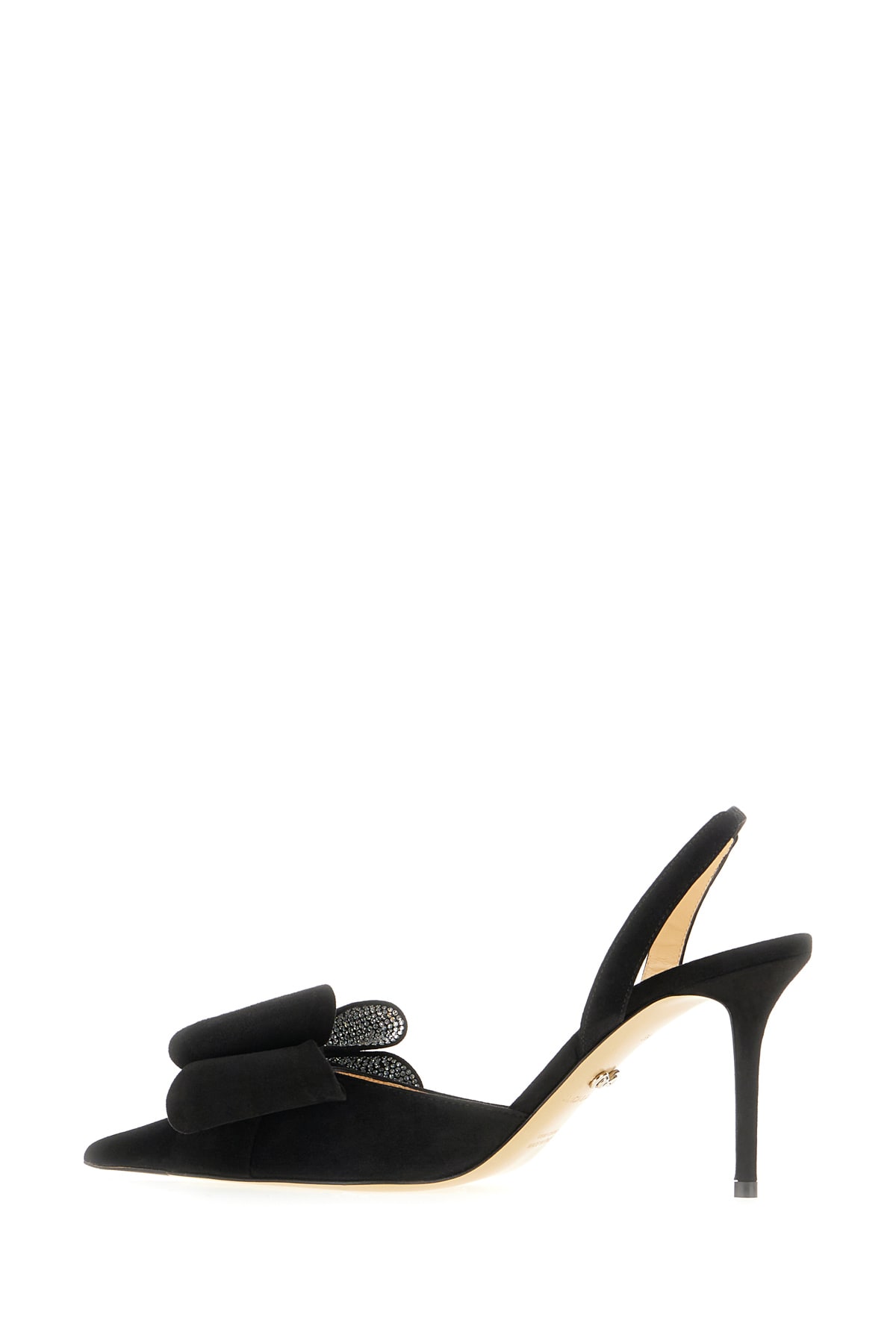 Shop Mach &amp; Mach Black Suede Le Cadeau Pumps