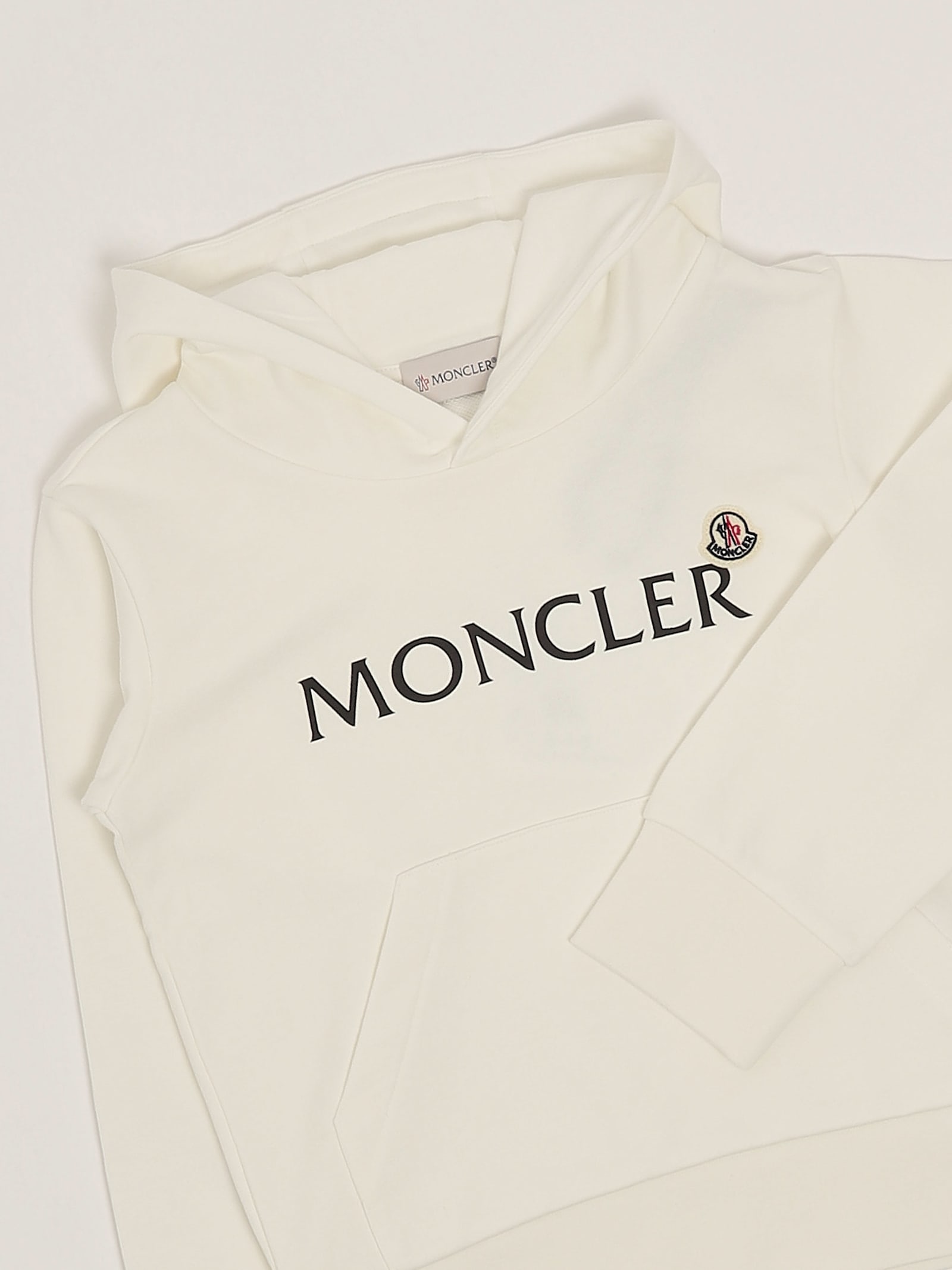 Moncler Hoodie Hoodie In White