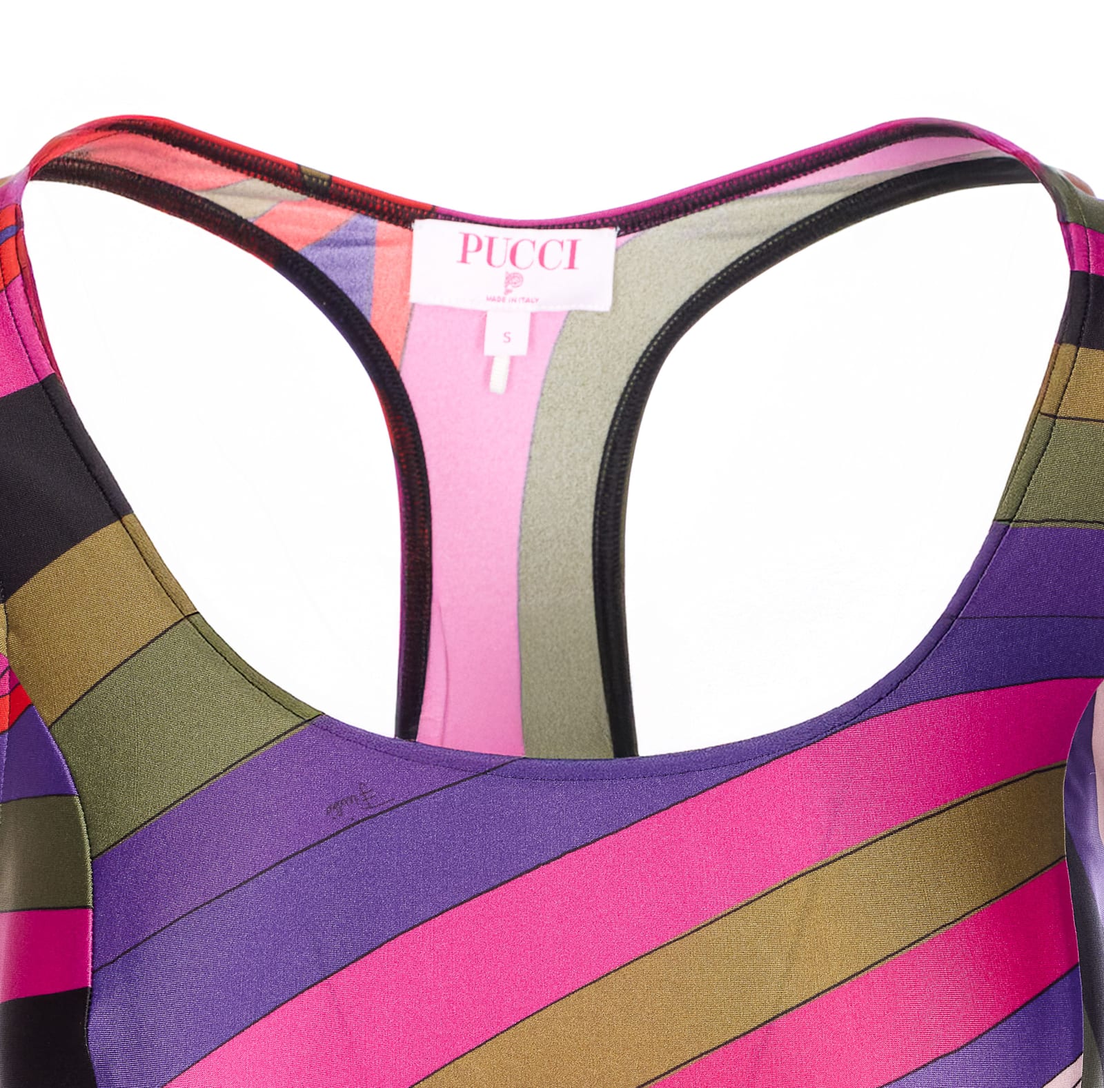 Pucci Iride Print Top In Multi