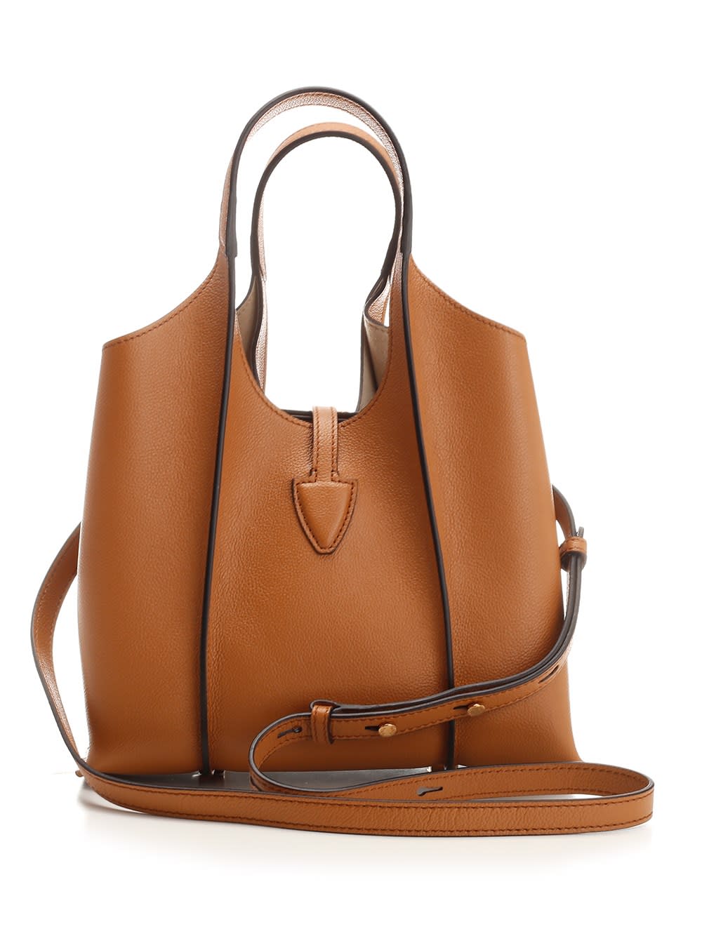 Shop Tod's T Timeless Tote Bag In Kenia Scuro
