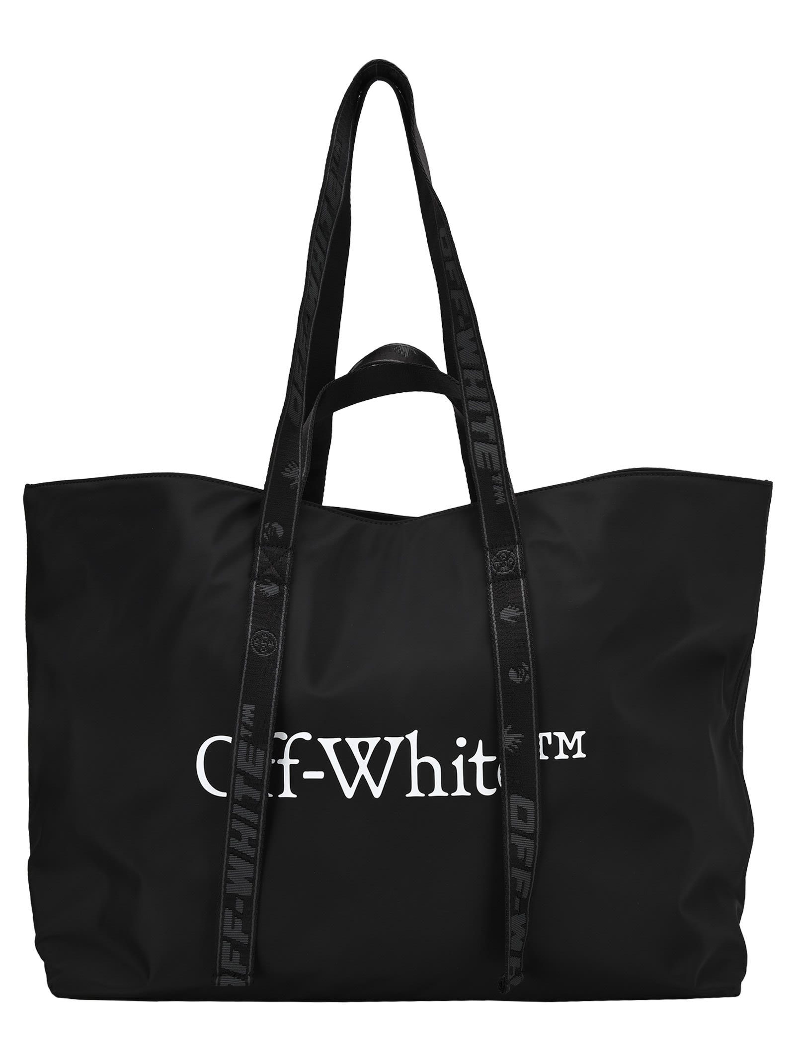 Off-white Off White Commercial Tote Bag In Black