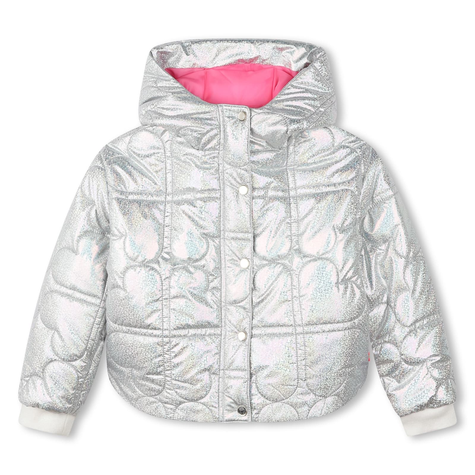 Shop Billieblush Quilted Down Jacket In White