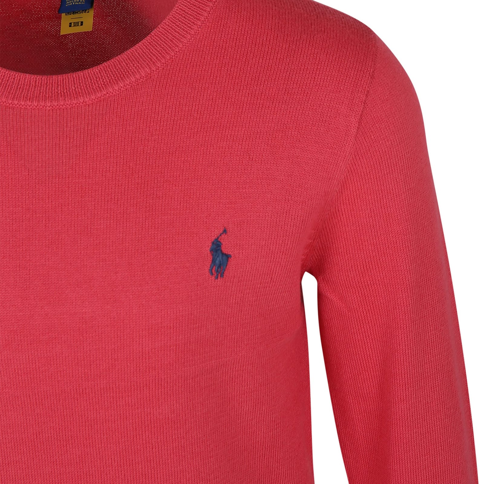 Shop Ralph Lauren Red Sweater For Boy With Embroidery