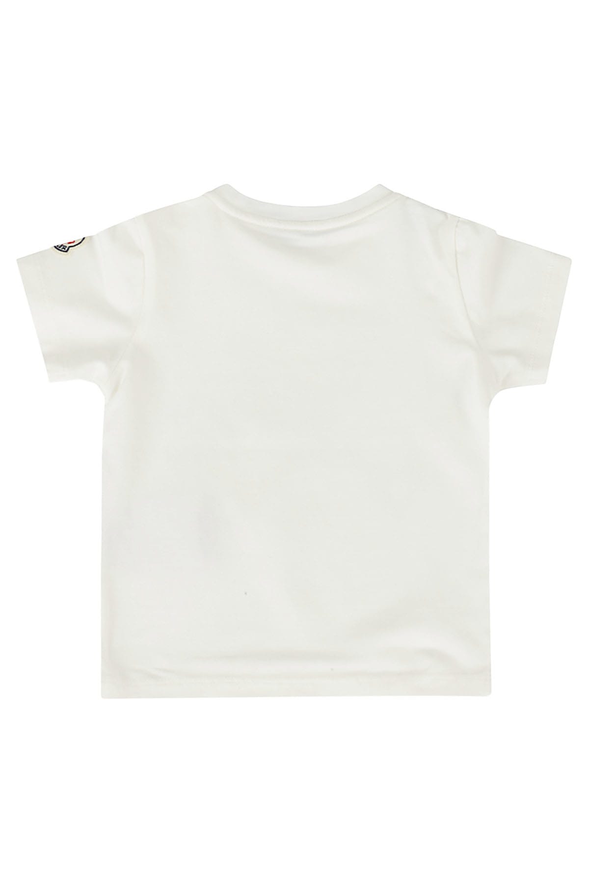 Shop Moncler Tshirt In Bianco