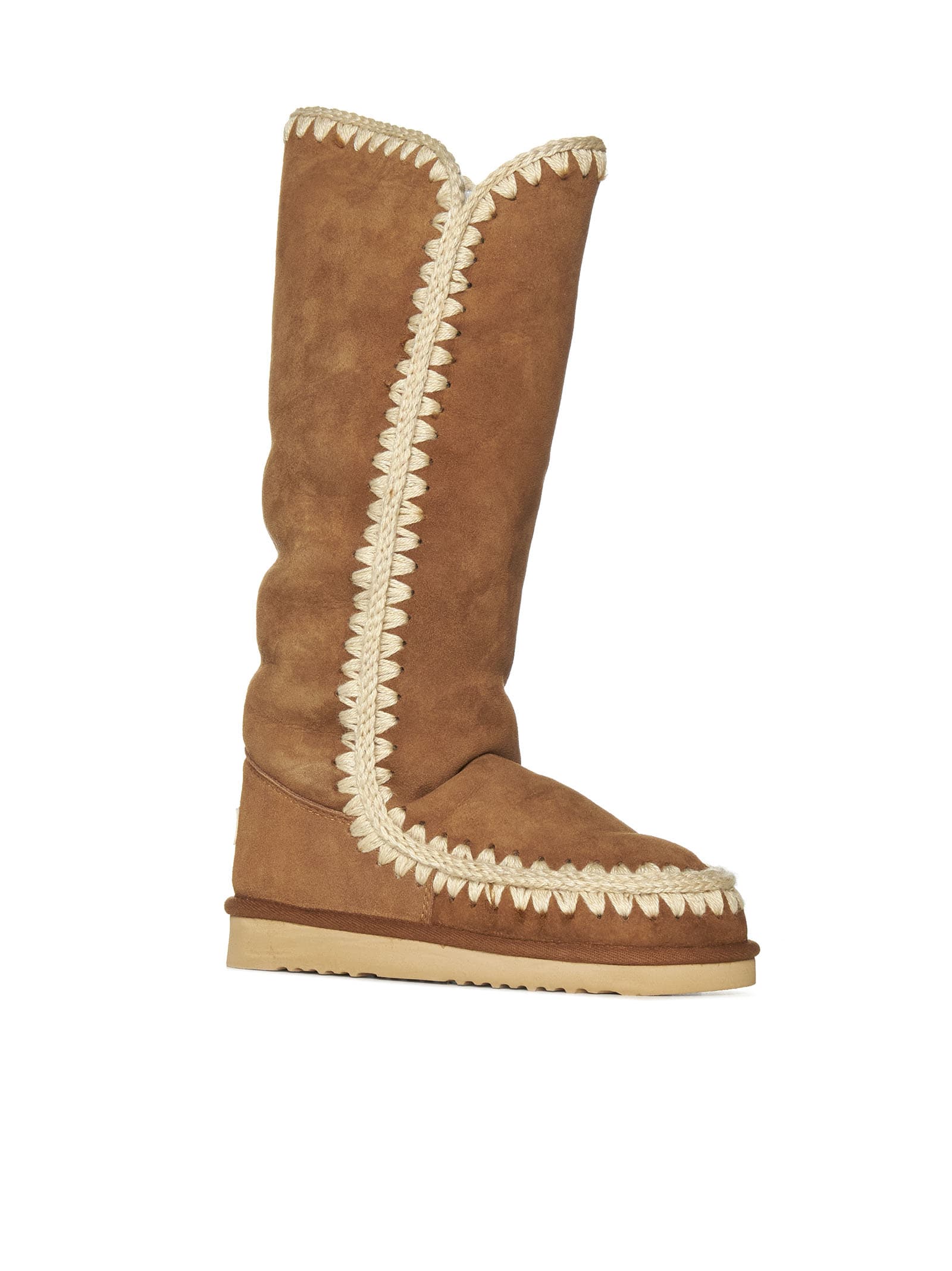 Shop Mou Boots In Brandy