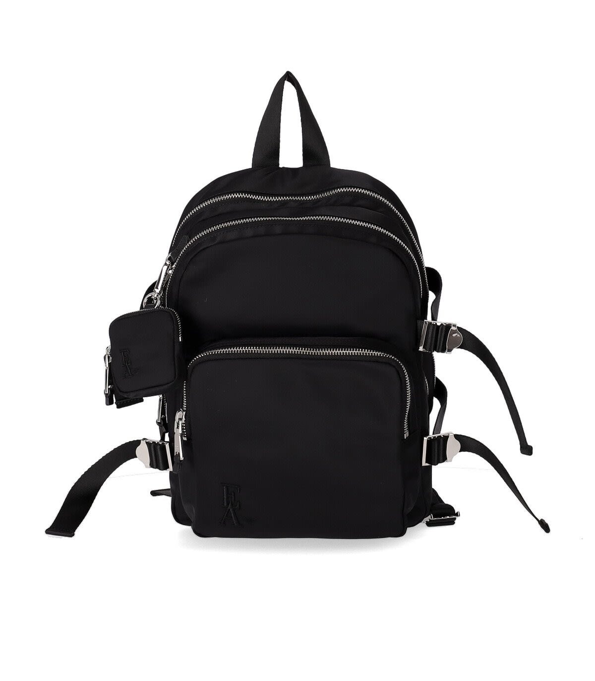 Emporio Armani Ea Black Nylon Backpack