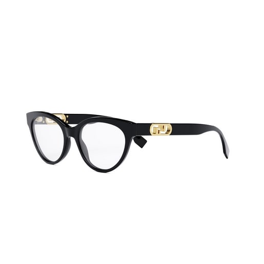 Shop Fendi Fe50066i 001 Glasses